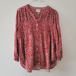 Knox rose flowers women's shirt size XL